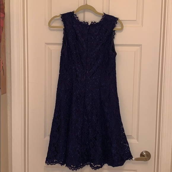 Shoshanna Blue Lace Dress - Picture 5 of 5